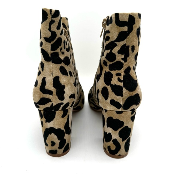 Band of Gypsies Andrea Leopard Print booties - Picture 3 of 11